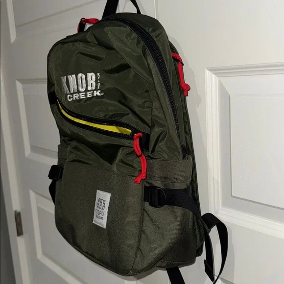 Knob Creek Olive Green Backpack - Picture 3 of 6